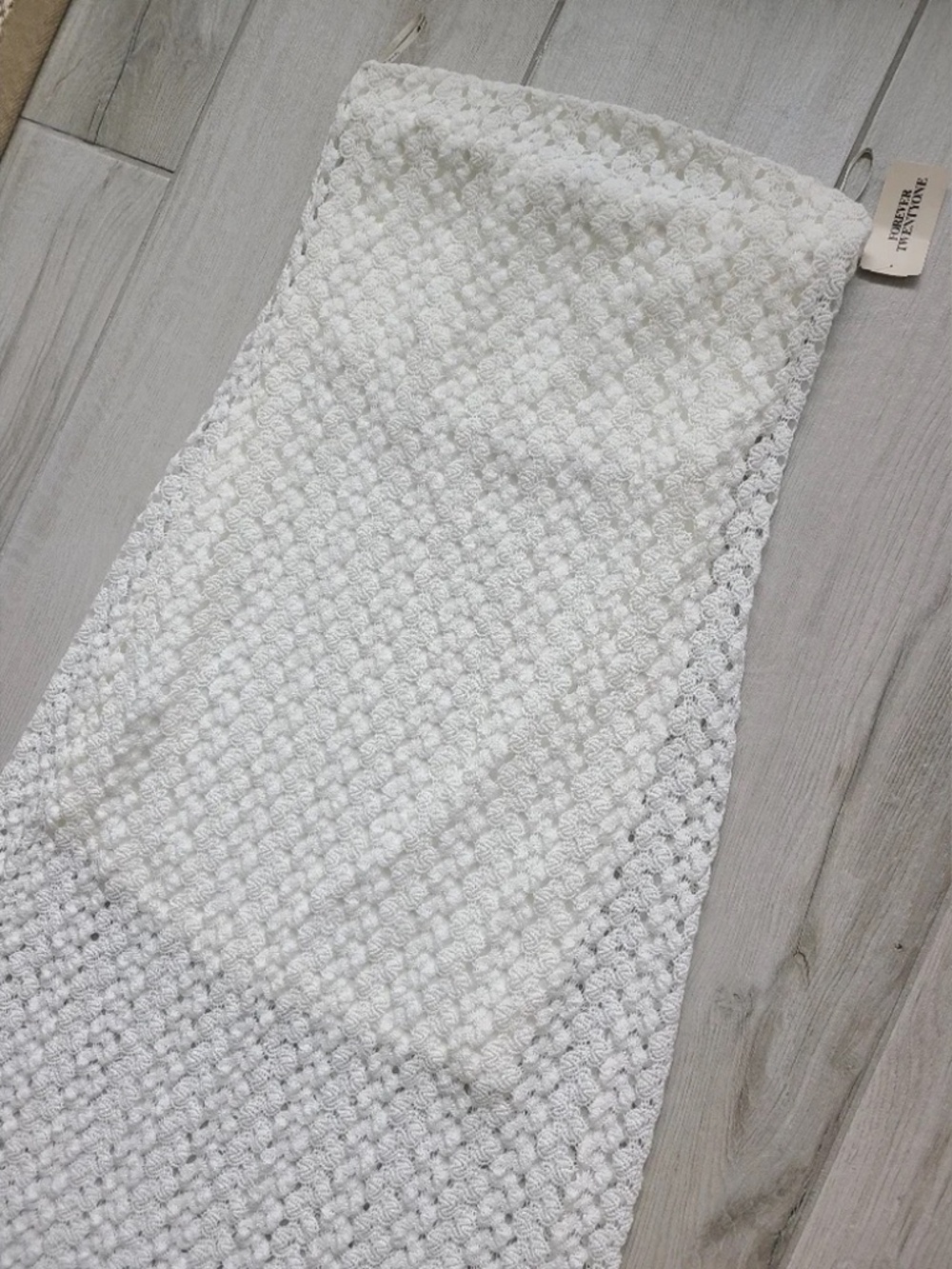 NEW WITH TAG! Forever 21 Size Large L Stretch Lace Half Slip Dress lot6521
